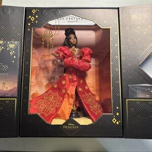 New Disney Designer Collection Princess Jasmine Doll 2021 Limited Edition